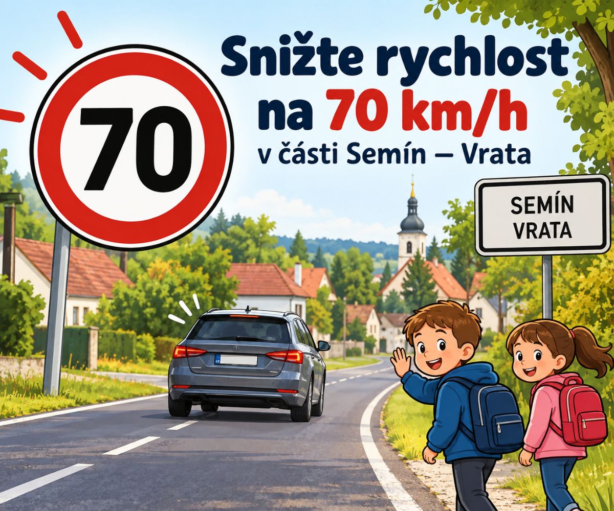 Snížení rychlosti - Vrata